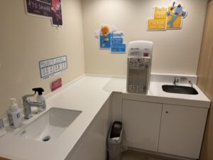 ミルク用のお湯