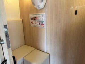 授乳ボックス内